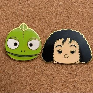 Authentic Disney Tsum Tsum Tangled Set of Two Pins